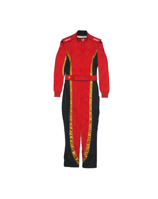 drag racing fire suit ready to go