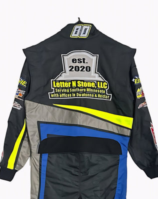 high-performance racing suit